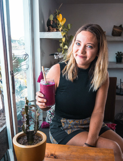 Harri from Bare Vida, an eco-friendly brand